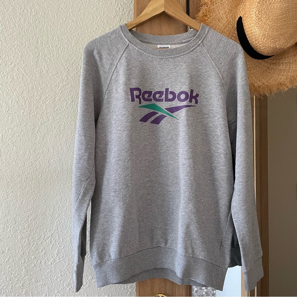 Reebok Gray Sweatshirt